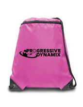 Load image into Gallery viewer, Progressive Dynamix | Zippered Drawstring Backpack
