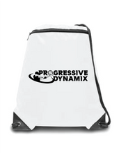 Load image into Gallery viewer, Progressive Dynamix | Zippered Drawstring Backpack
