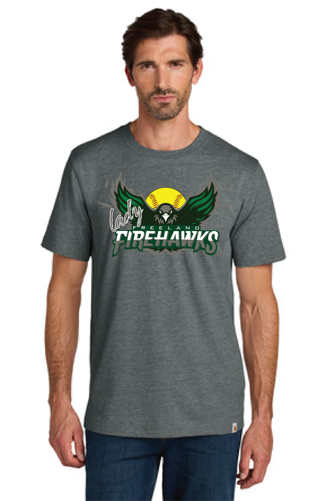 Adult Men’s | Freeland Lady Firehawks | Carhartt T-shirt