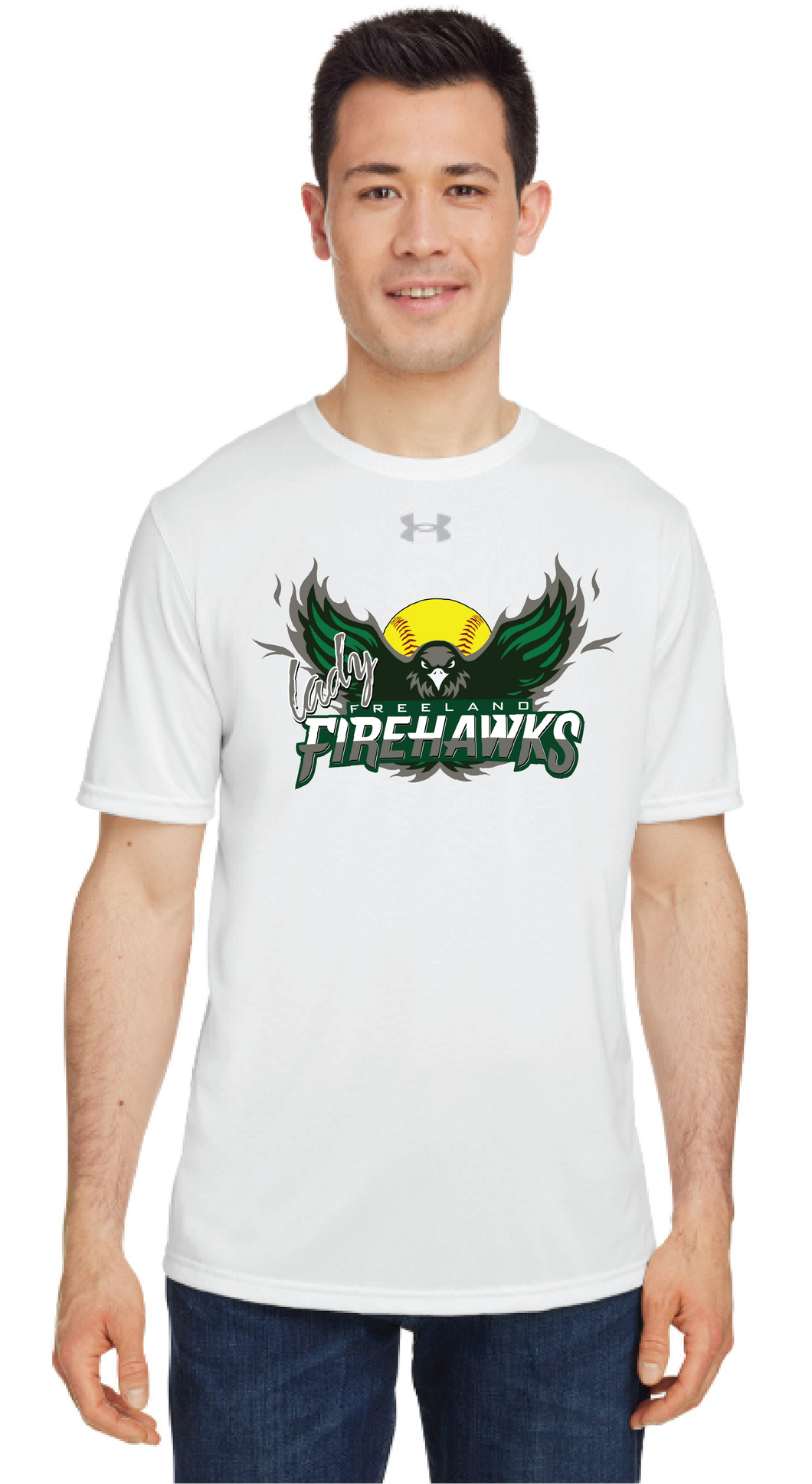 Adult Men’s | Freeland Lady Firehawks | Under Armor T-shirt