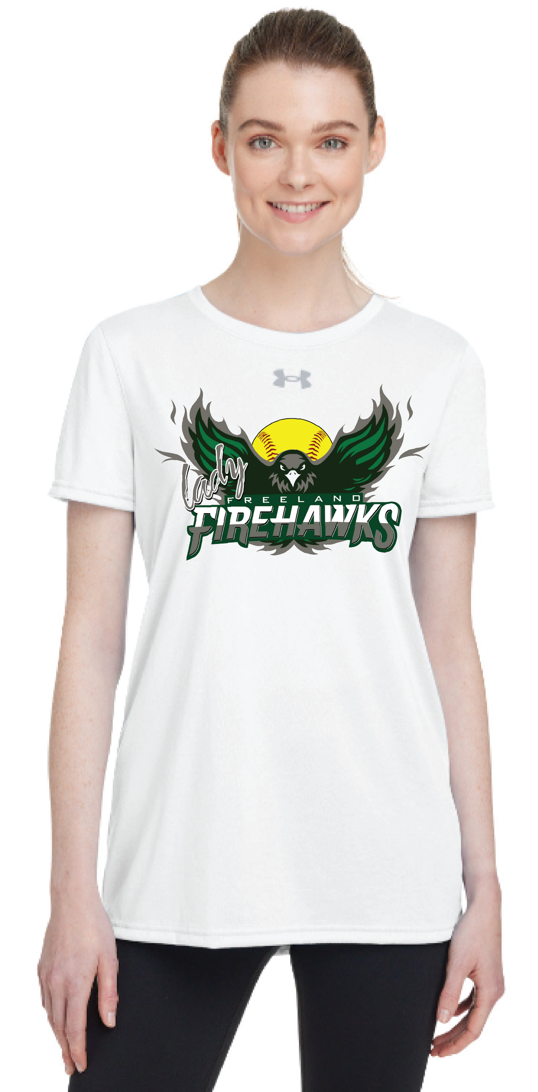 Adult Women’s | Freeland Lady Firehawks | Under Armor T-shirt